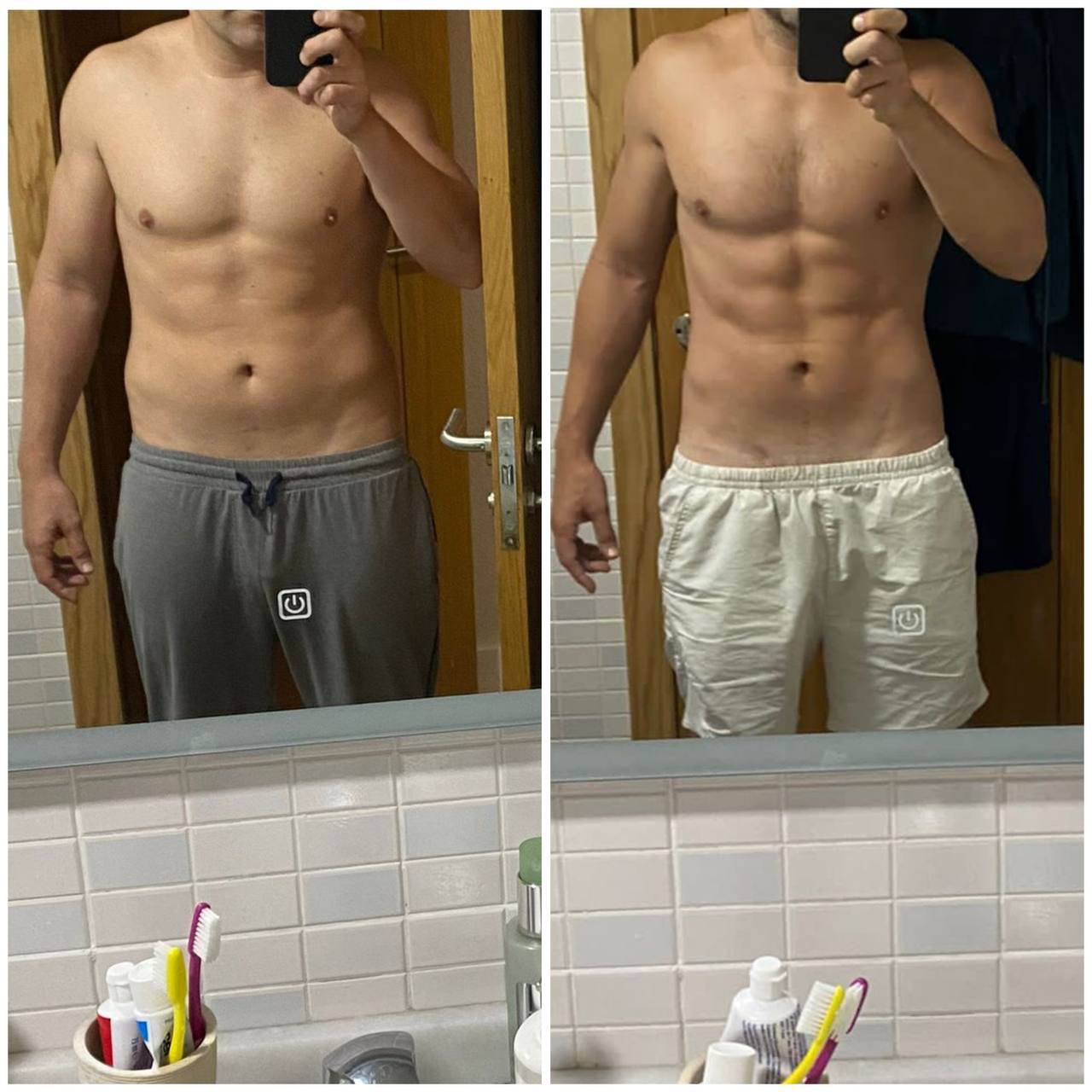Transformación antes y después